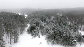 Northern Michigan from Above: Wexford County Winter Wonderland