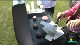 Chef Sherry Heads Outdoors to Make Some Delicious Smash Burgers