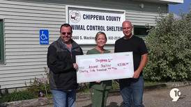 Michigan Paranormal Organizers donate $3,500 to Chippewa County Animal Shelter