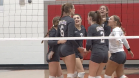 Leland volleyball sweeps past Benzie Central