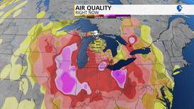 Why does the wildfire smoke in Northern Michigan smell like burning plastic?