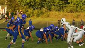 Morley Stanwood Upends Pine River