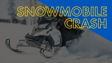 74-Year-Old Snowmobiler Dies in Crash