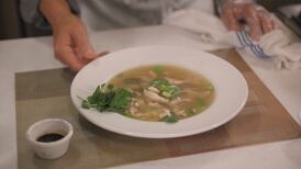Cooking With Chef Hermann: Chicken Soup with Caramelized Ginger