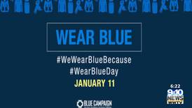‘Wear Blue’ Campaign Raises Awareness for Human Trafficking