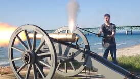 Fire! Musket and cannon demonstrations at Colonial Michilimackinac