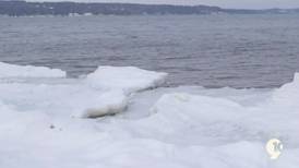 Sights and Sounds: Icy Banks of Grand Traverse Bay