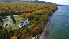 Northern Michigan From Above: Point Iroquois Lighthouse