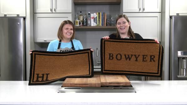Crafting with the Katies: Make Your Own Welcome Mat!