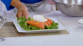 Cooking with Chef Hermann: Burrata, Watermelon, Avocado Salad with Champagne Dressing