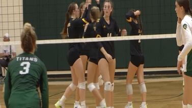 Traverse City Central wins crosstown volleyball battle over Traverse City West