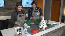 Crafting with the Katies: Paint Your Own Ceramic Christmas Tree