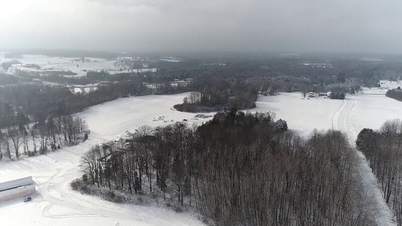 Promo Image: Northern Michigan From Above: Winter at the Heritage House