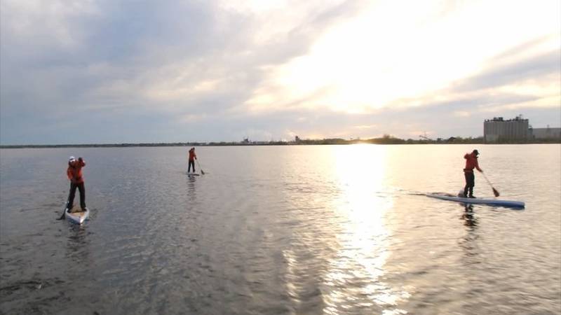 Promo Image: &#8216;Stand Up For Great Lakes&#8217; Prepares To Paddleboard Across Lake Huron