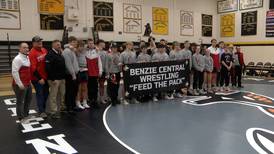 Benzie Central wrestling goes back-to-back with district titles