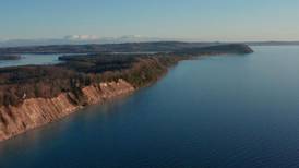 Northern Michigan From Above: Clay Cliffs Natural Area