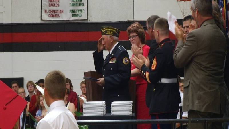 Promo Image: Lake City Veteran Receives Honorary High School Diploma