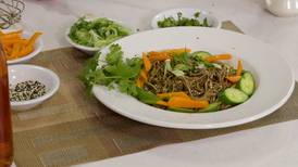 Cooking With Chef Hermann: Chilled Soba Noodle Bowl with Cucumbers and Sesame