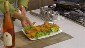Cooking With Chef Hermann: Edamame Burger Lettuce Wrap with Peanut Sauce