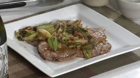 Cooking With Chef Hermann: Hanger Steak with Charred Scallion Sauce