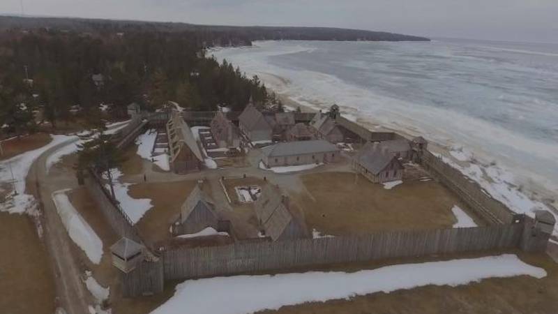 Promo Image: Northern Michigan in Focus: Winter At Fort Michilimackinac