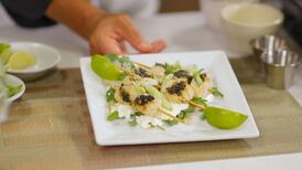 Cooking With Chef Hermann: Grilled Scallops with Nori, Ginger and Lime