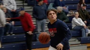 Boyne City’s Jack Neer Returns to the Court After Serious Leg Injury This Fall