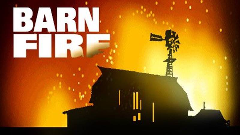 Promo Image: Large Pole Barn Damaged by Flames in Otsego County