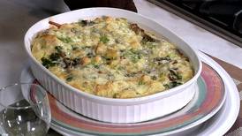 Cooking With Chef Hermann: Breakfast Strata with Gruyere and Mushrooms