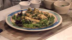 Cooking with Chef Hermann: Oven Roasted Sea Bass with Capers and Bread
