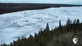 Drone Sights and Sounds: Flying Above Labatt’s Blue Pond Hockey