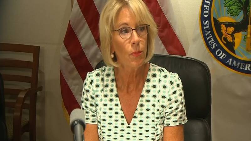 Promo Image: Education Secretary Betsy DeVos Discusses Sexual Assault on College Campuses