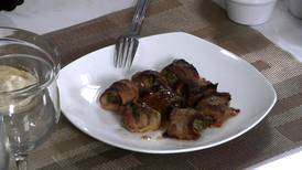 Cooking With Chef Hermann: Bacon Wrapped Brussels Sprouts with Creamy Lemon Dip