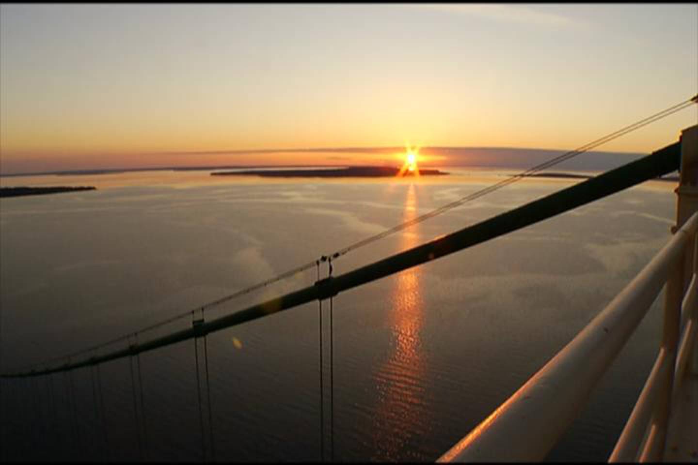 Promo Image: Sights and Sounds: View From The Top Of The Mackinac Bridge