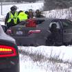 Sheriff: Slick Roads Led to 2-Car Crash Near Sault Ste. Marie