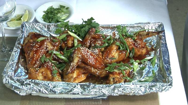 Promo Image: Sticky Baked Chicken Wings