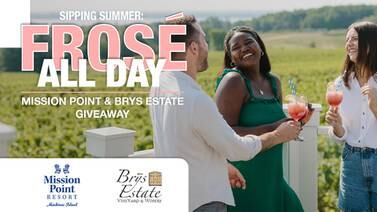 Sipping Summer:  Frosé All Day @ Mission Point & Brys Estate Giveaway