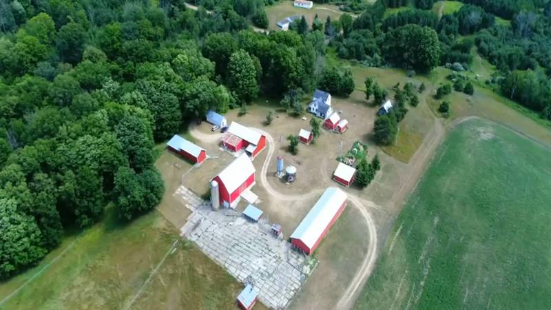 Promo Image: Sights and Sounds Drone Edition: Ole&#8217;s Farm in Mecosta County