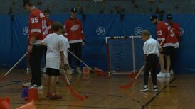 Detroit Red Wings Prospects give back to Traverse City’s Blair Elementary
