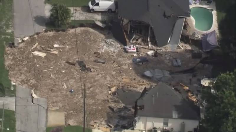 Promo Image: Florida Sinkhole Swallows Two Homes, Continues Growing