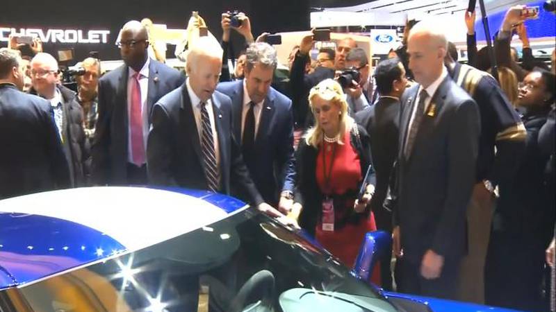 Promo Image: Vice President Joe Biden Visits North American International Auto Show In Detroit
