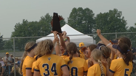 Gaylord Softball Flexes Muscle in Claiming District Championship