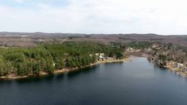 Northern Michigan From Above: Sunny Day at Meauwataka Lake
