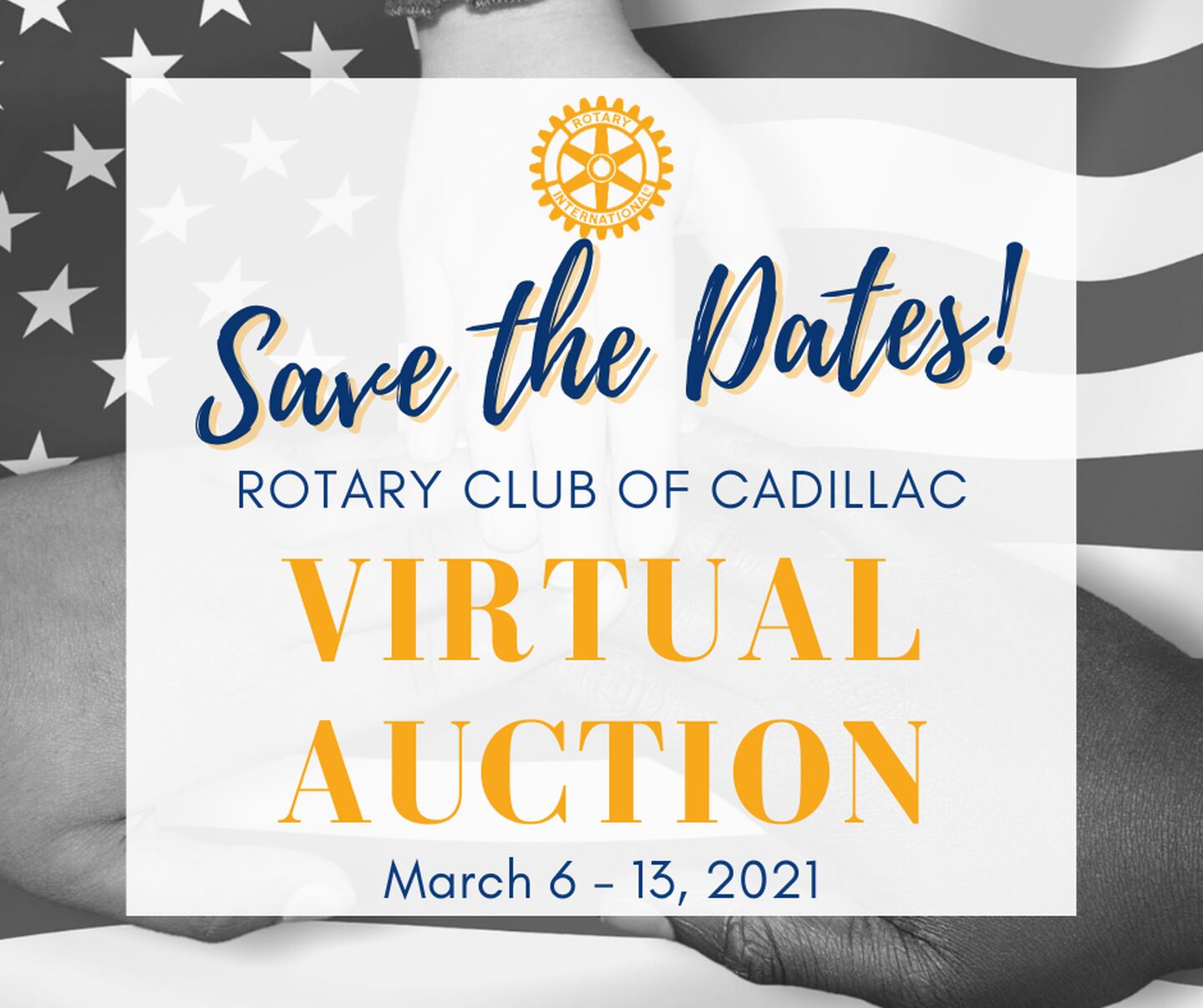 Rotary Virtual Auction Facebook Post