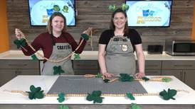 Crafting with the Katies: Make a Shamrock Garland for St. Patrick’s Day!