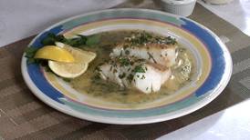 Cooking With Chef Hermann: Sautéed Sea Bass with lemon and Herb Sauce