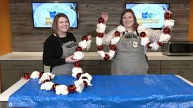Crafting with the Katies: Making the Viral Foam Popcorn Garland