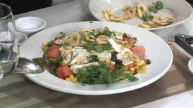 Cooking with Chef Hermann: Grilled Cobia Salad with Corn & Watermelon