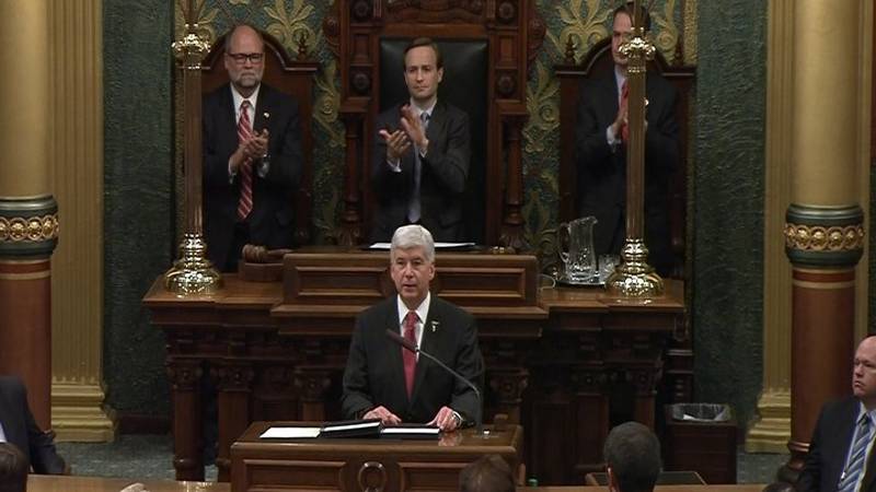 Promo Image: Governor Snyder To Deliver State Of The State Address