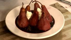 Cooking with Chef Hermann: Spiced Wine Poached Pears